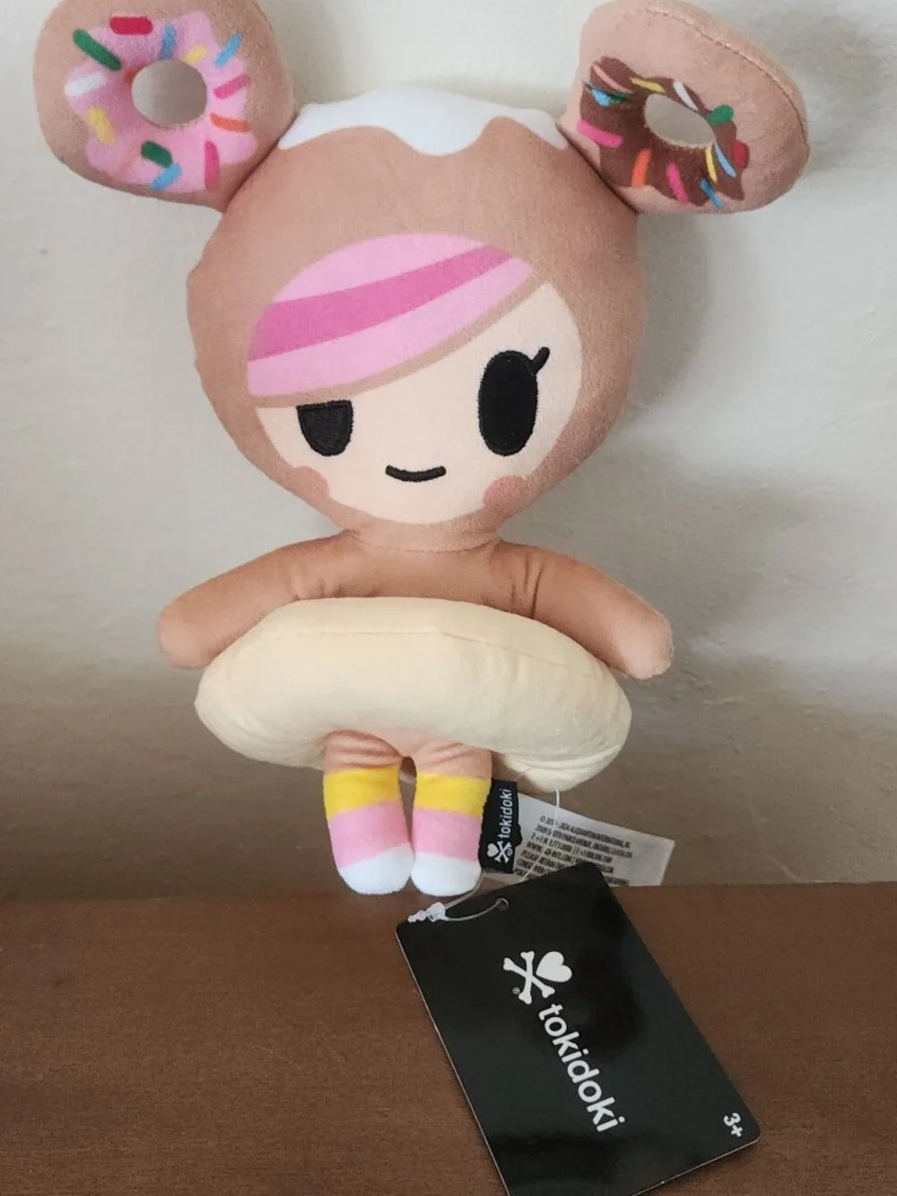 Sweet Sprinkled Doughnut Plush